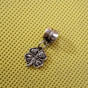 FOUR LEAF CLOVER CHARM FOR BRACELETS OR NECKLACES